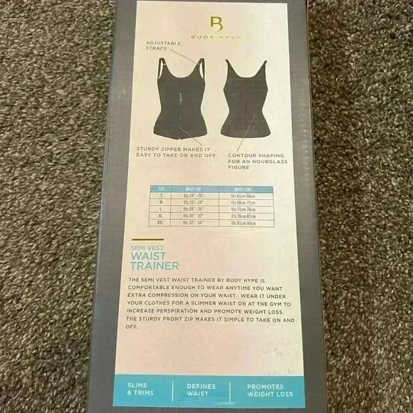 Body Hype Semi Vest Waist Trainer - Picture 2 of 2